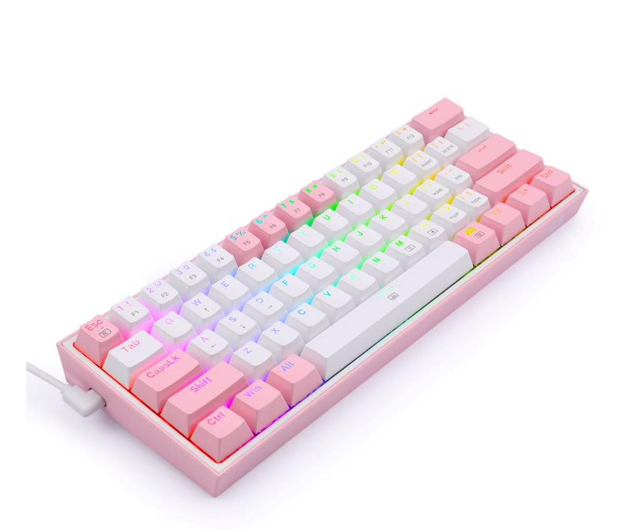 REDRAGON Fizz RGB (różowa) K617-RGBpink - 1182518 - zdjęcie 5